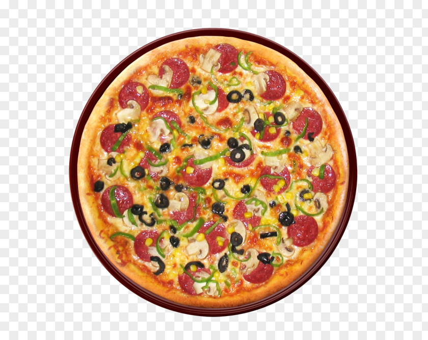 Pizza California-style Sicilian Margherita Vegetarian Cuisine PNG