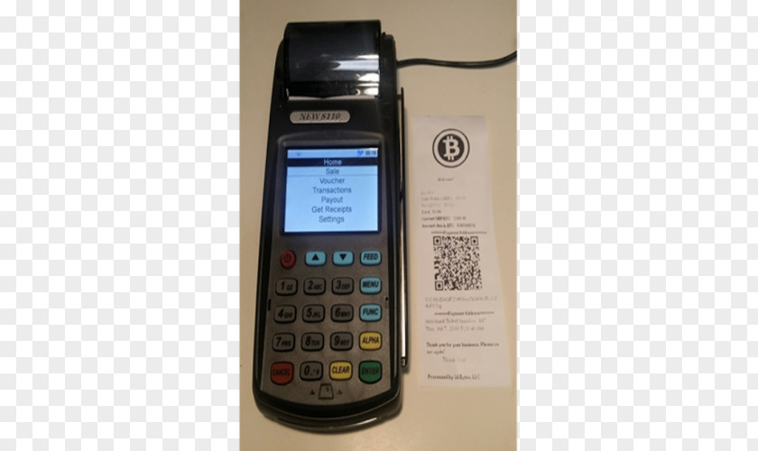 Bitcoin Feature Phone Point Of Sale Blockchain Cryptocurrency PNG