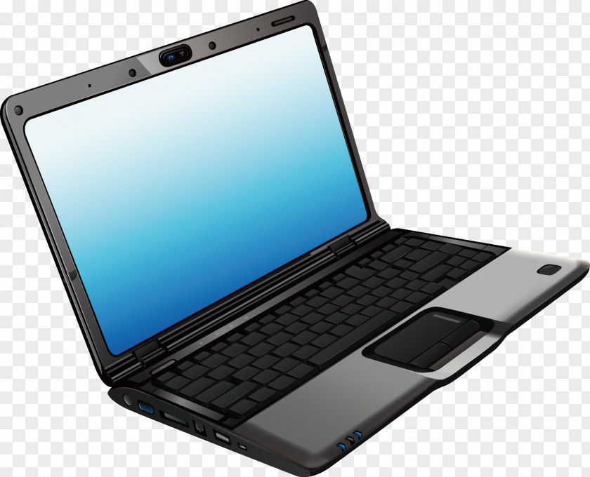 Computer Decoration Vector Data Netbook Laptop Mouse Hardware PNG