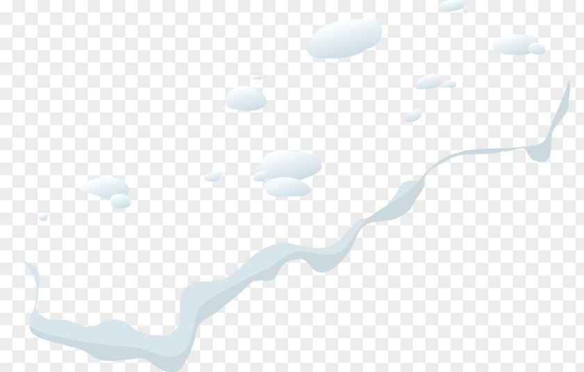 Snow Landscape Water Line PNG