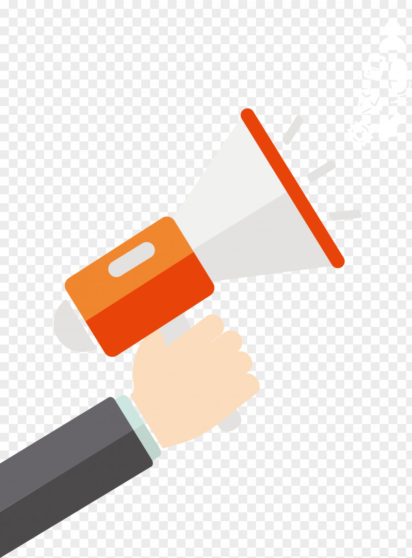 Vector Hand Speaker Loudspeaker Computer File PNG