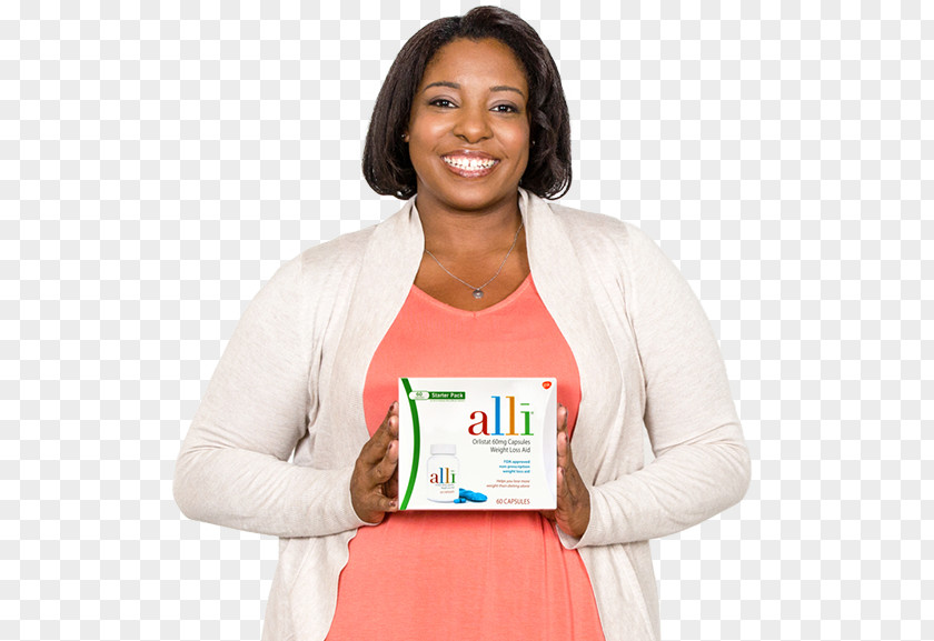 Alli Orlistat Weight Loss Diet Anti-obesity Medication Taken 3 PNG