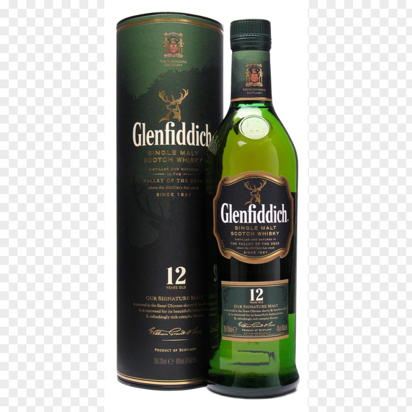 Beer Glenfiddich Single Malt Whisky Scotch Whiskey PNG