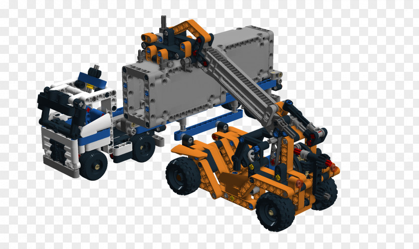 Container Yard Motor Vehicle Engine LEGO Machine PNG