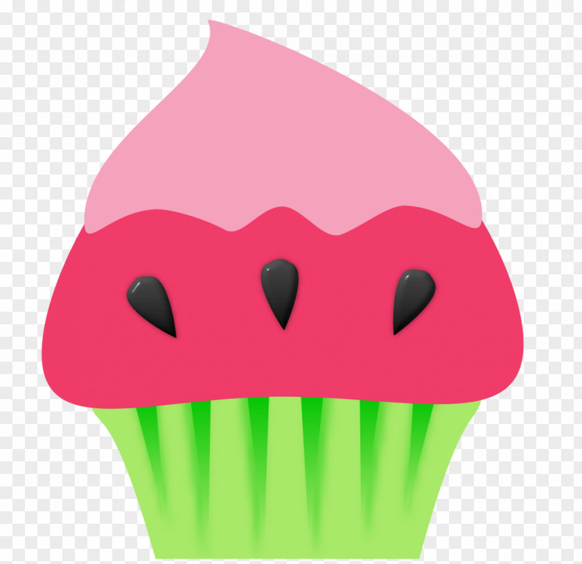 Cute Cupcakes Cliparts Cupcake Watermelon Petit Four Clip Art PNG