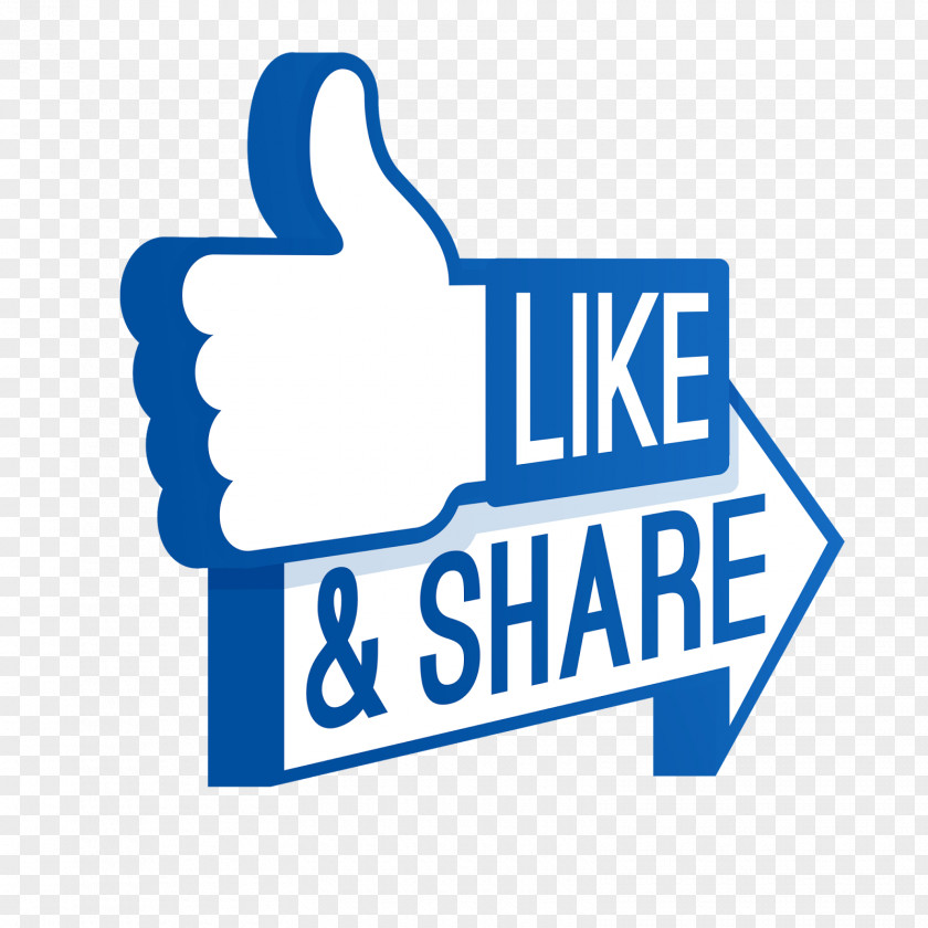 Share Like Button Facebook Social Media Clip Art PNG
