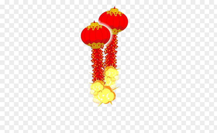 Chinese New Year Lantern Festival Firecracker Years Day PNG