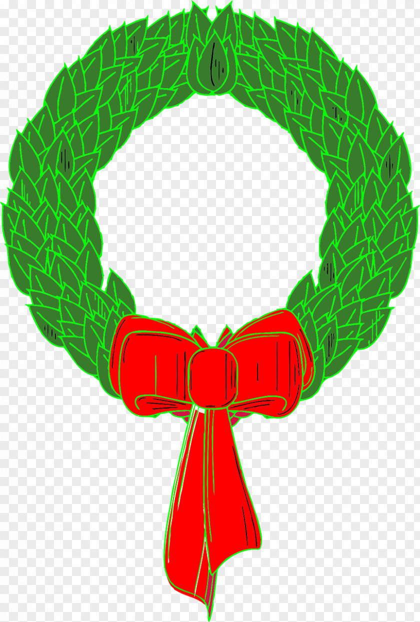 Christmas Advent Wreath Garland Clip Art PNG