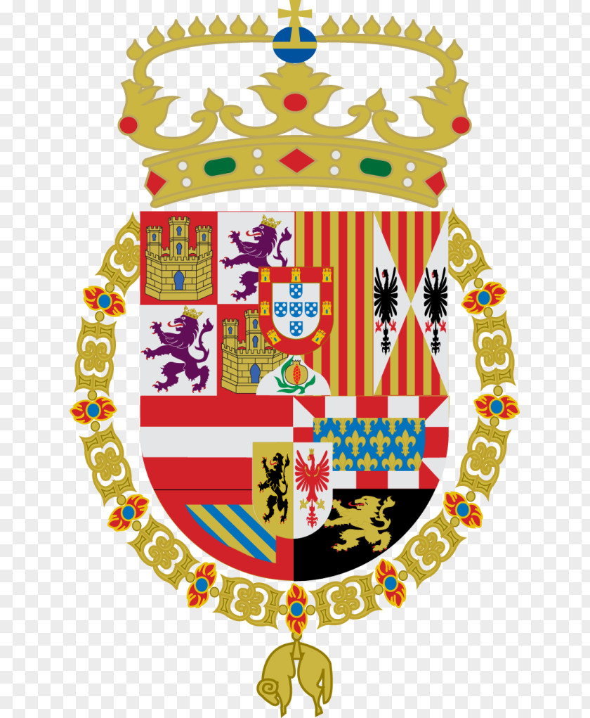Coat Of Arms Spain Habsburg The King PNG