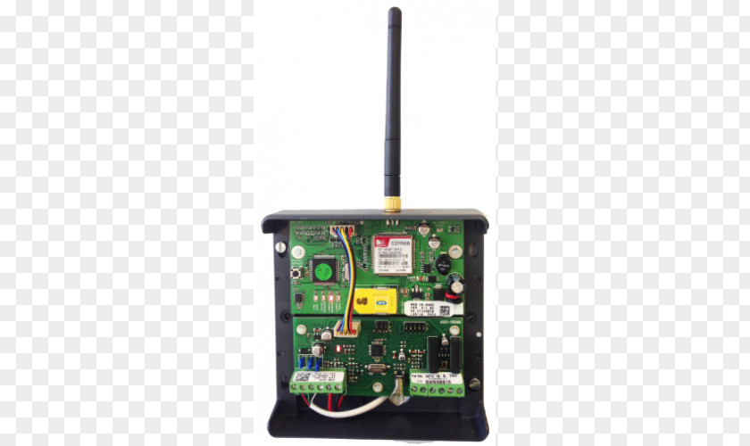 Control Room SMS GSM Alarm Device Intrusion Detection System Computer PNG