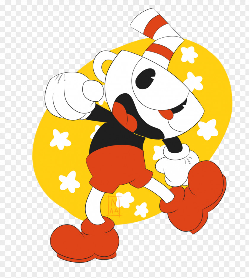 Cuphead And Mugman Fanart Fan Art PNG