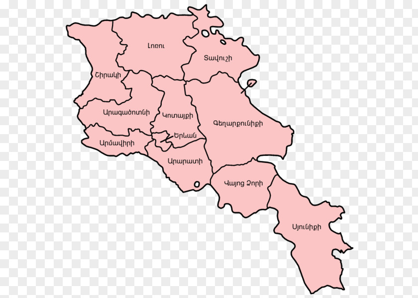 Map Armenia Province Wikipedia Transcaucasia PNG