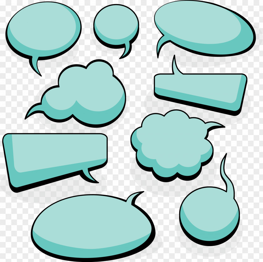 Simple Blank Dialog Box Vector Material Dialogue Speech Balloon Euclidean PNG