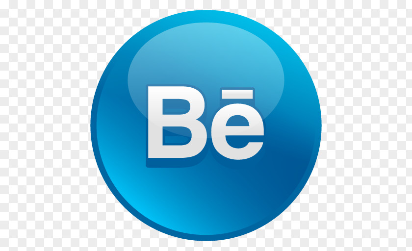 Behance Glossy Social Icon Design Logo PNG