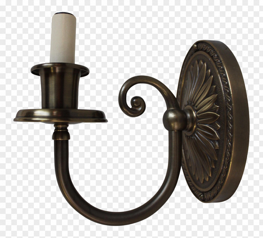 Brass Sconce 01504 Light Fixture PNG