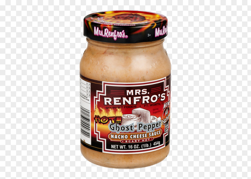 Cheese Cheddar Sauce Nachos Mrs. Renfro's Salsas Bhut Jolokia PNG