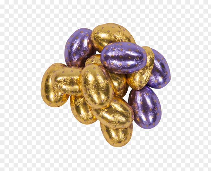 Chocolate Egg Body Jewellery Gemstone Bead Lilac PNG