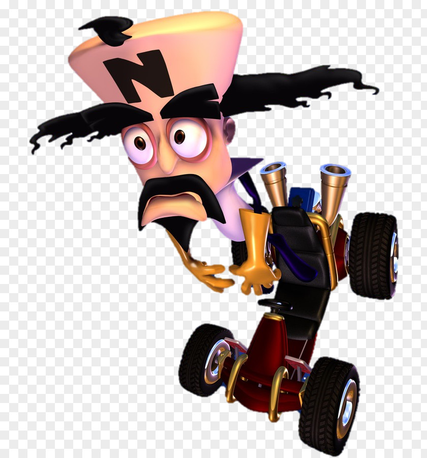 Crash Team Racing Tag Bandicoot: The Wrath Of Cortex Doctor Neo Video Game PNG