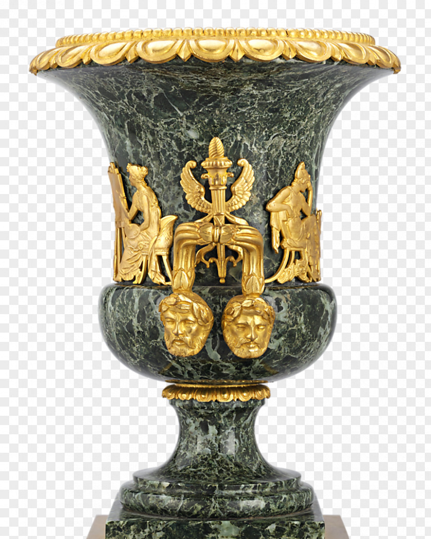 Empire Style Vase Marble Urn First French PNG