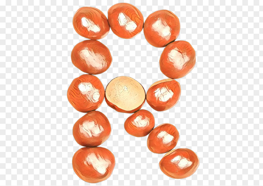 Fashion Accessory Bead Orange PNG