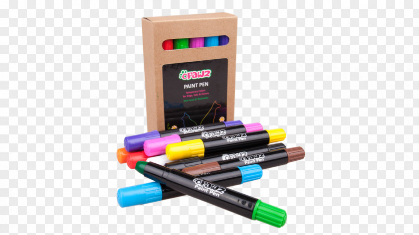 Pen Color Paint Marker Dye PNG