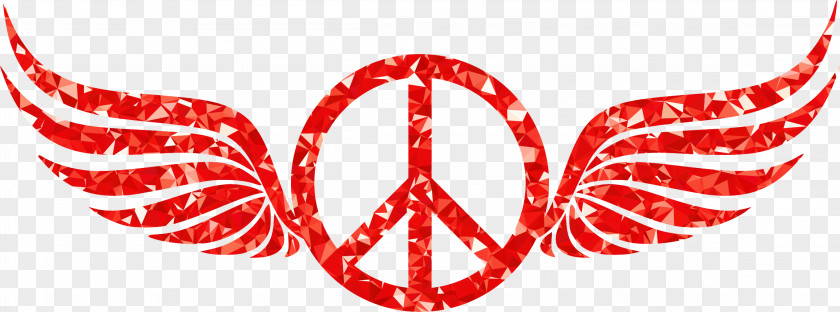 Ruby Peace Symbols Clip Art PNG