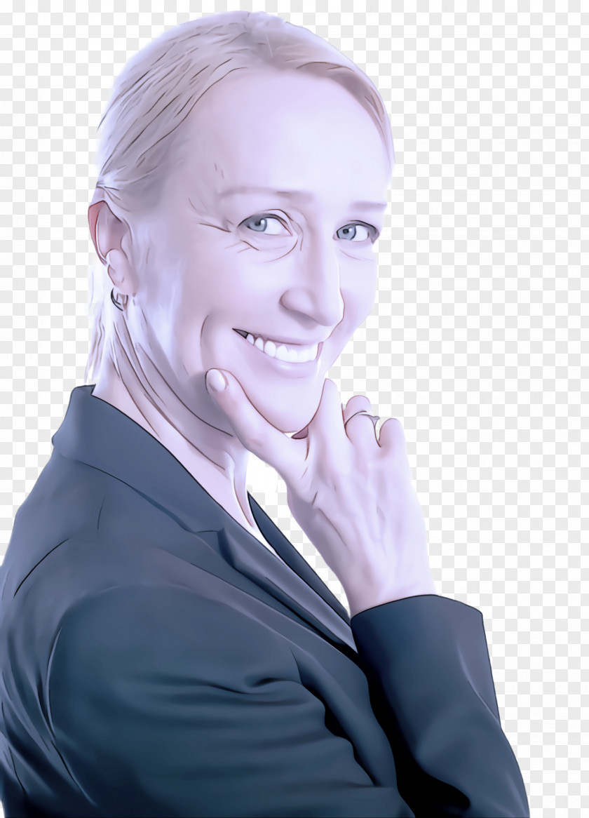 Smile Whitecollar Worker Face Chin Businessperson Gesture Portrait PNG