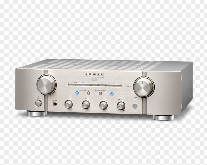 Audio Power Amplifier High Fidelity Integrated Marantz Audiophile PNG