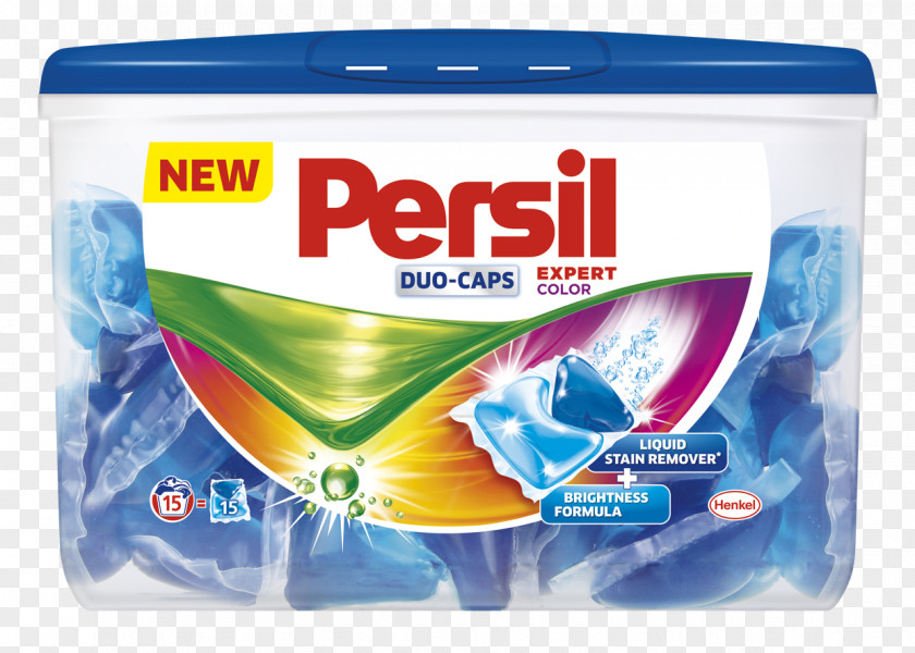 Box Color Persil Power Laundry Detergent Capsule PNG