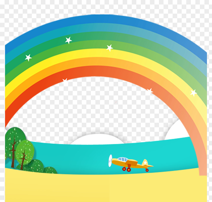 Cartoon Rainbow Download PNG