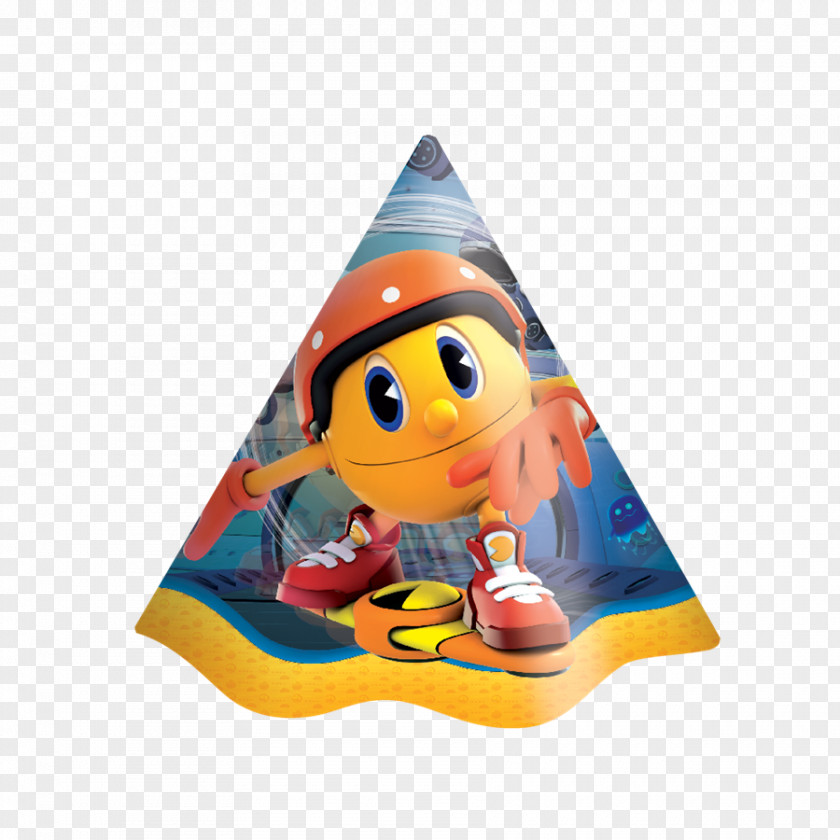 Festcolor Artigos Festas Pac-Man Party Hat Orange S.A. PNG