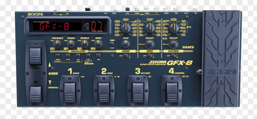 Guitar Pedal Sound Zoom Corporation Effects Processors & Pedals Electronic Musical Instruments PNG