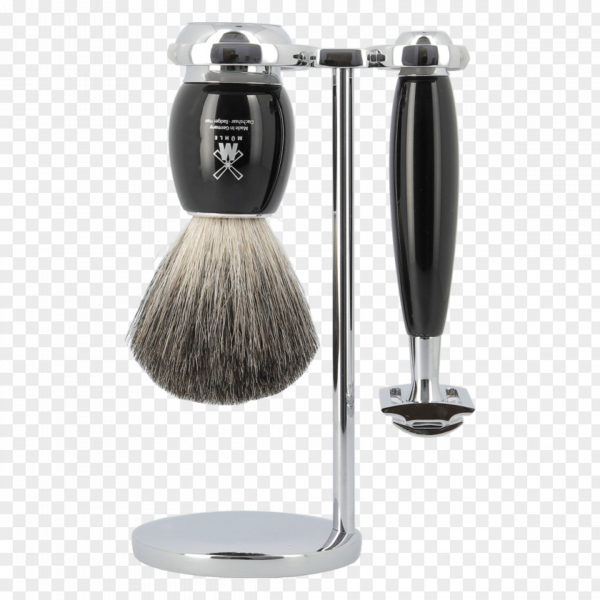 Modern Man Shave Brush Shaving Safety Razor Comb PNG