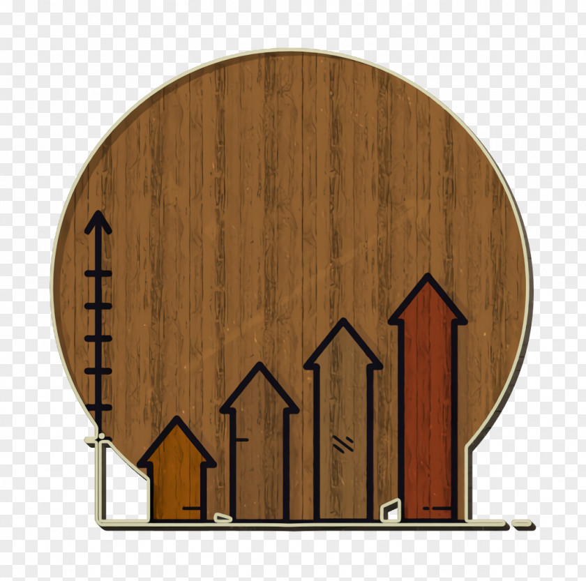 Plank Facade Analytics Icon Chart Diagram PNG