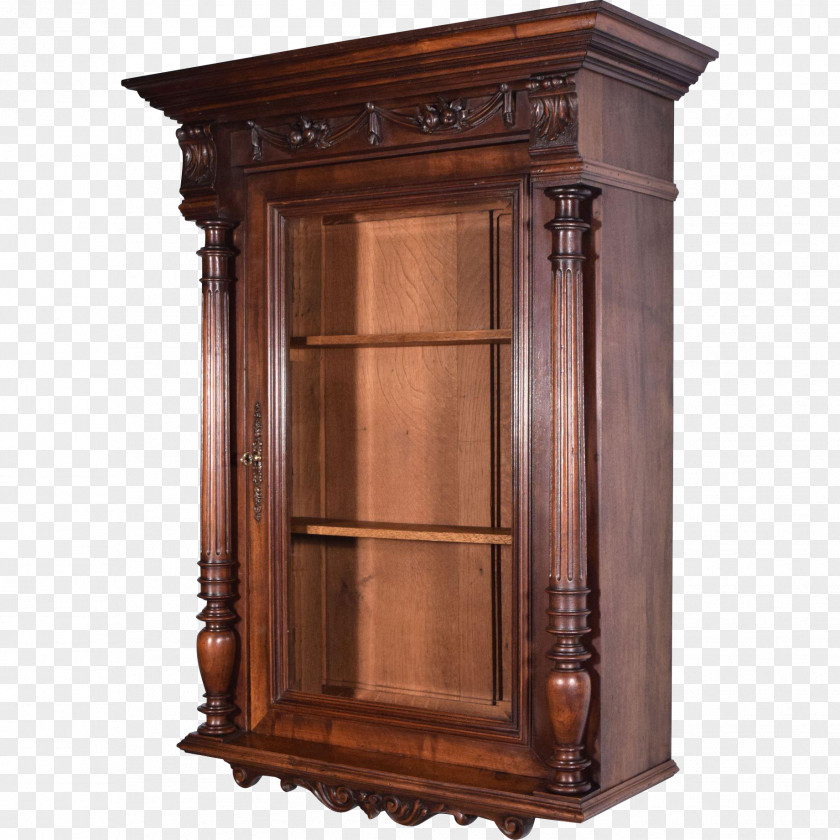 Antique Cupboard For Sale Wood Stain PNG