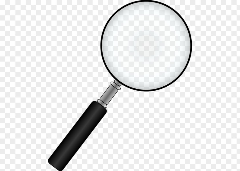 Magnifying Glass Clip Art Image PNG