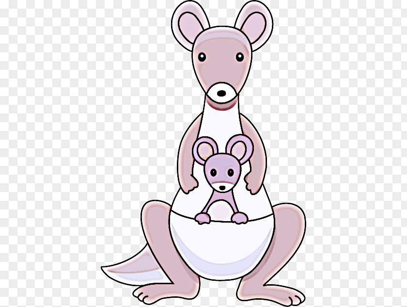 Muridae Mouse Cartoon Clip Art Pink Nose Rat PNG