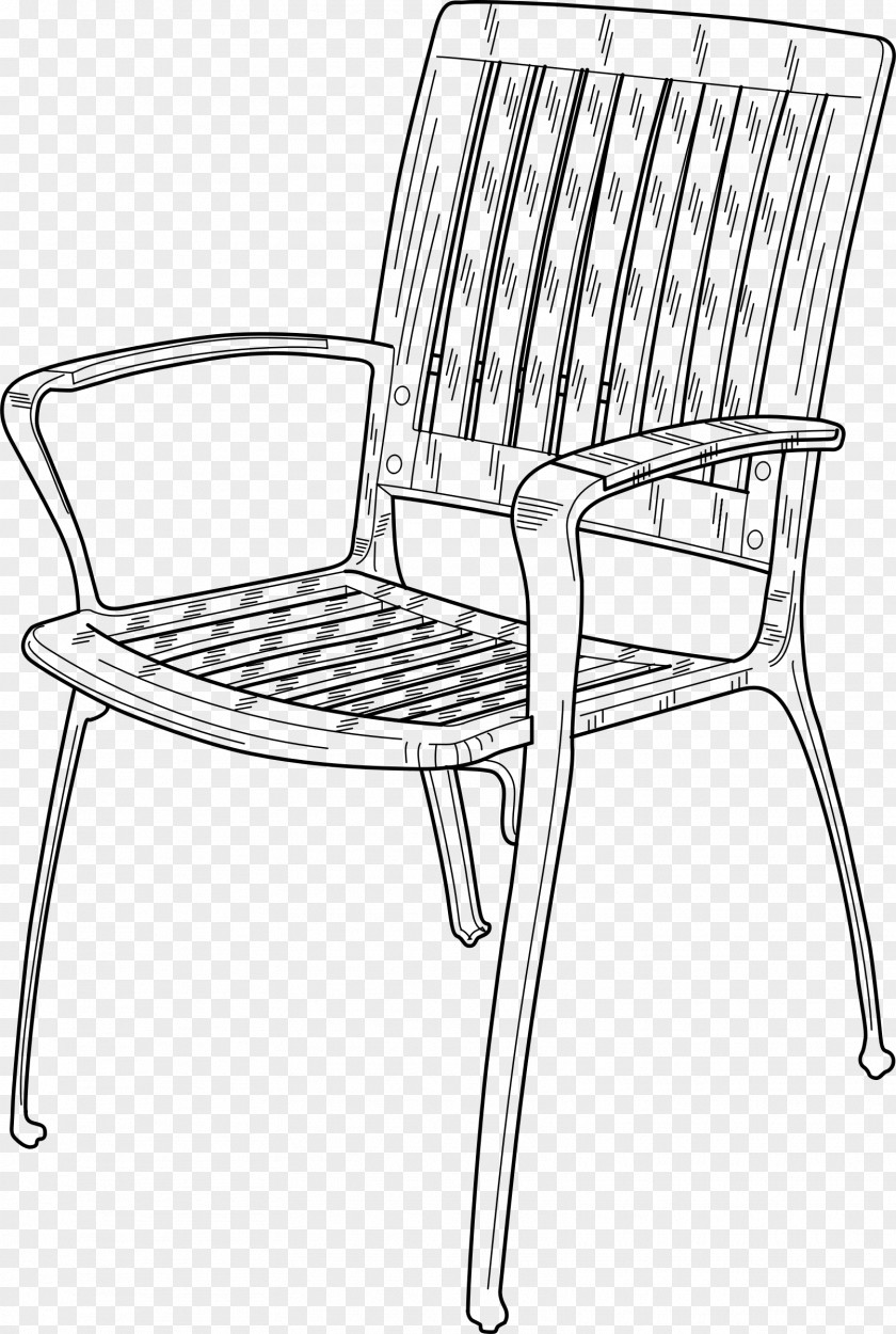 Plastic Chair Garden Furniture Clip Art PNG