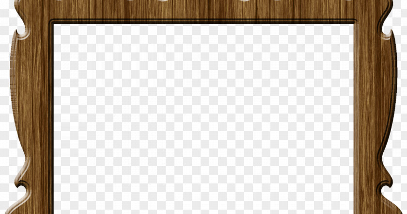 Wood Stain Picture Frames Line PNG