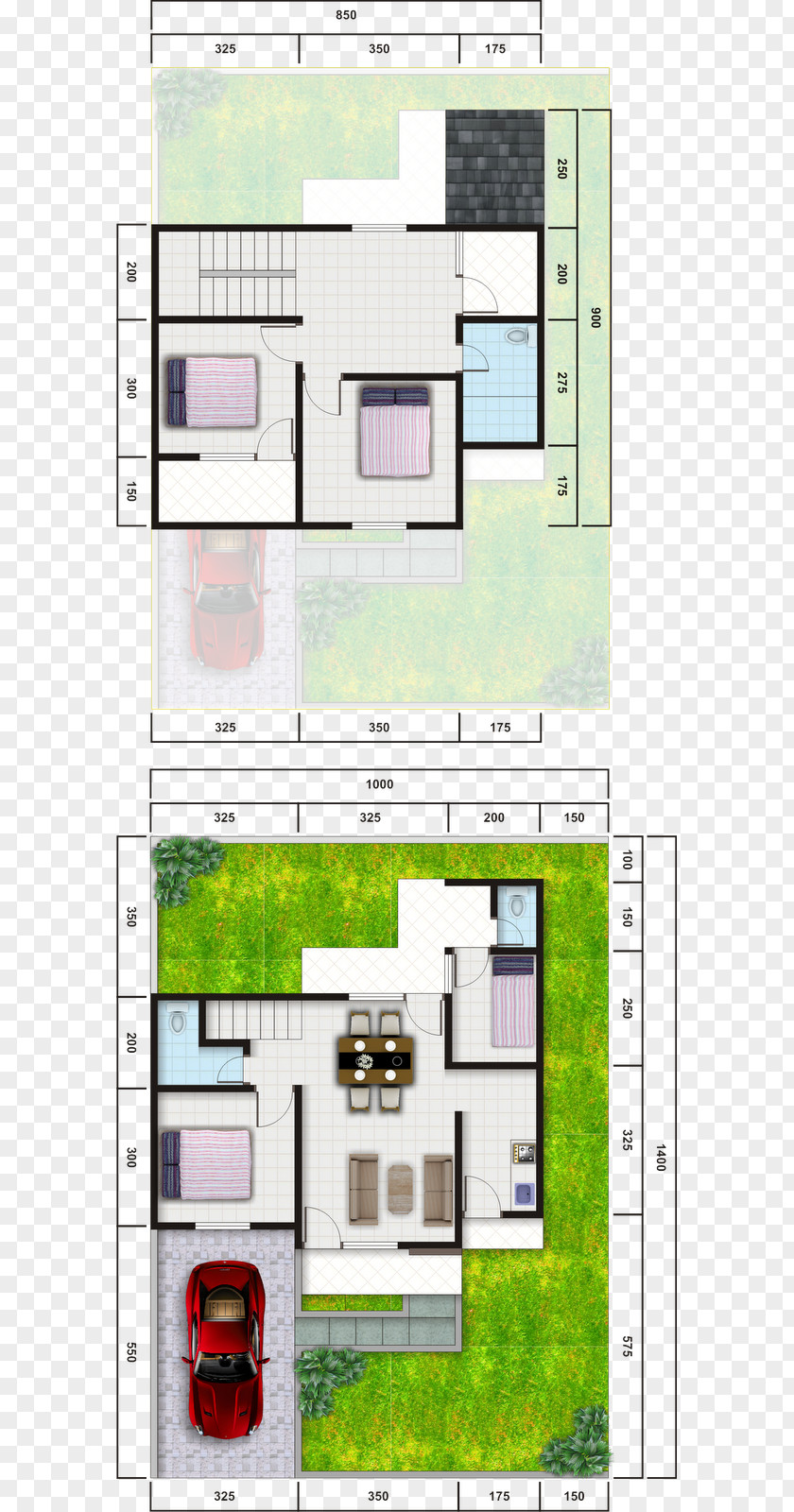 House Architecture Floor Plan PNG