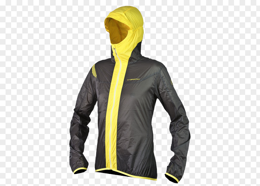 Jacket Windbreaker Clothing Hood La Sportiva PNG