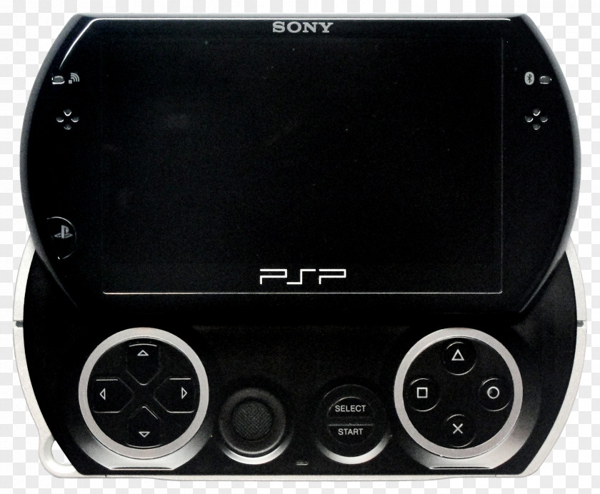 Playstation PlayStation 3 2 PSP Go Black PNG