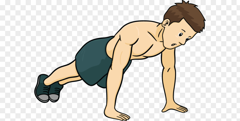 Push-up Exercise Warming Up Clip Art PNG