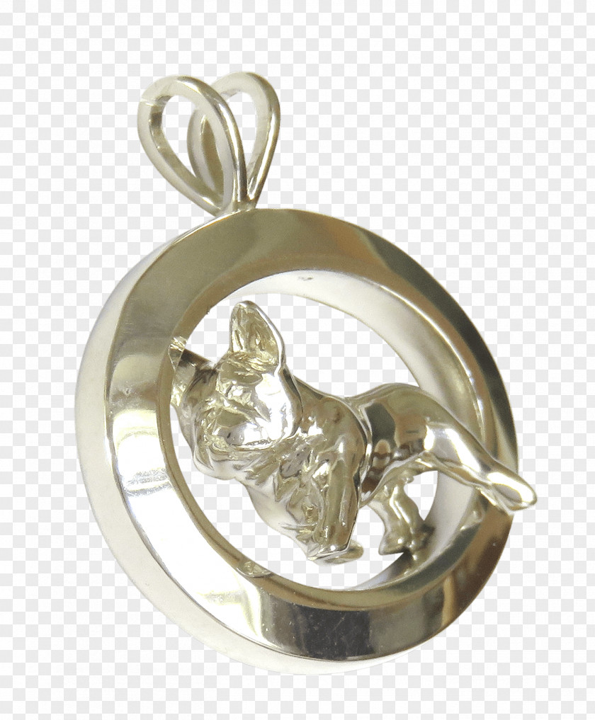 Silver Locket 01504 Brass PNG