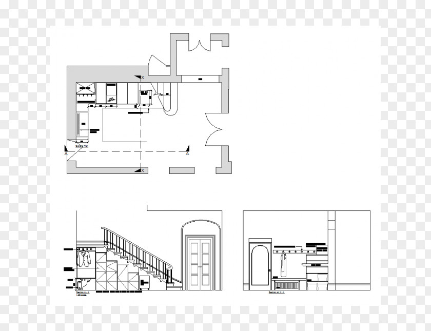Stairs Plan Floor Architecture PNG