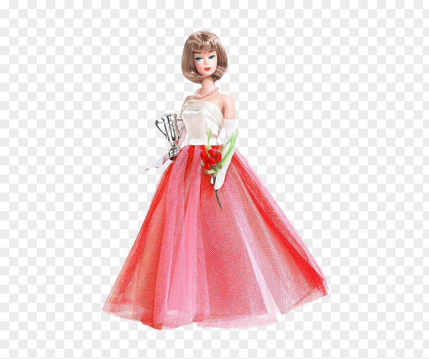 Alfred Hitchcock Kentucky Derby Barbie Doll Campus Sweetheart #M9962 Golden Anniversary Knitting Pretty And Skipper Giftset PNG