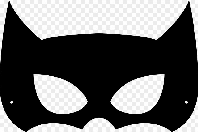 Batman Catwoman Robin Mask Clip Art PNG