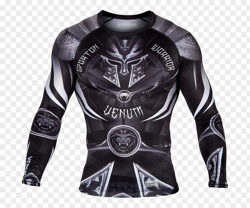 Boxing Rash Guard Venum Mixed Martial Arts Clothing Sleeve PNG