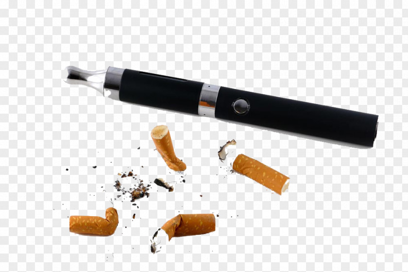 Electronic Cigarette Butts And Buckle Clip Free HD Smoking Tobacco Ashtray PNG