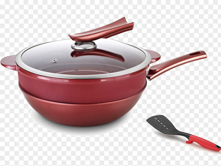 Home & Garden Tableware Frying Pan Wok Stock Pot Non-stick Surface PNG